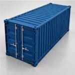Contenedor de 20 pies Standard, vista superior