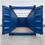 Contenedor Open Top de 40 pies con puertas abiertas y techo removible | Quantainer Barranquilla